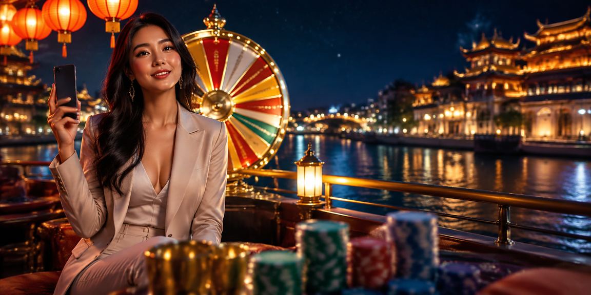 Không khí lễ hội đèn lồng Hội An tượng trưng cho may mắn và niềm vui giải trí