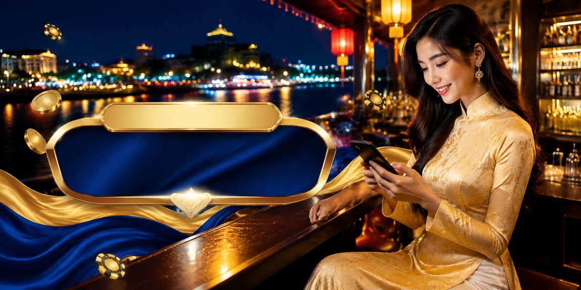 Người chơi trải nghiệm casino trên thiết bị di động cổ phục Việt Nam